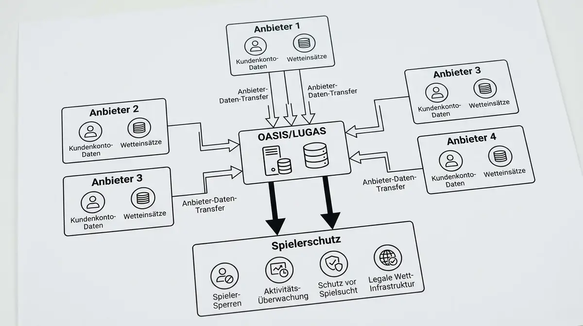 OASIS und LUGAS Selbstschutz-Infrastruktur für deutsche Baseball Kombiwetten-Spieler erklärt