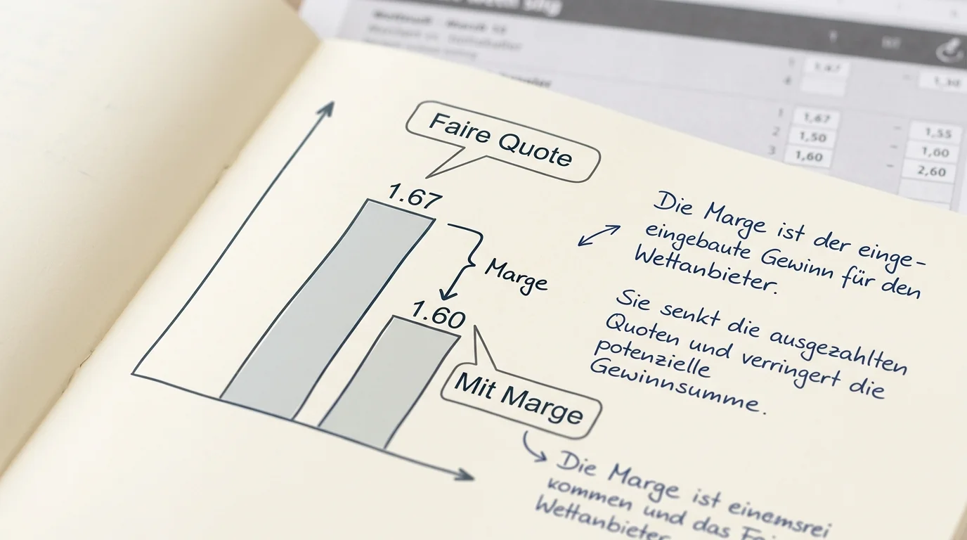 Buchmacher-Marge Overround Baseball Kombiwette Wahrscheinlichkeitsverzerrung Parlay