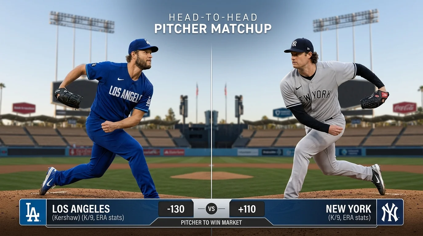 Head-to-Head Spielerwetten im Baseball Kombiwetten-Parlay: Matchup-Analyse zweier MLB-Pitcher