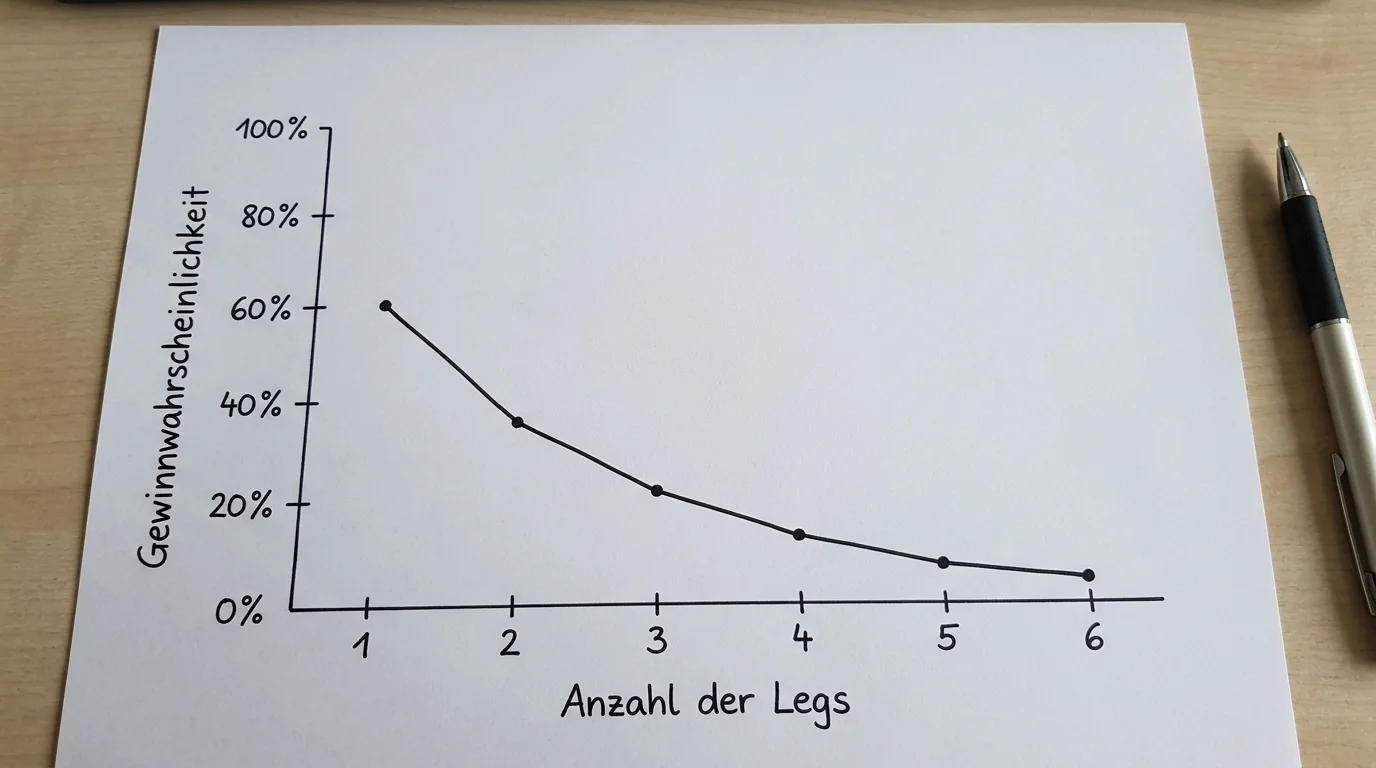 Zu viele Legs in Baseball-Kombiwetten: Wahrscheinlichkeitskollaps bei Parlay mit mehr als drei Beinen